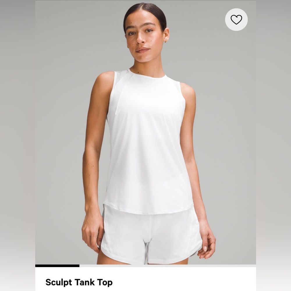 White Sleeveless Women's Top